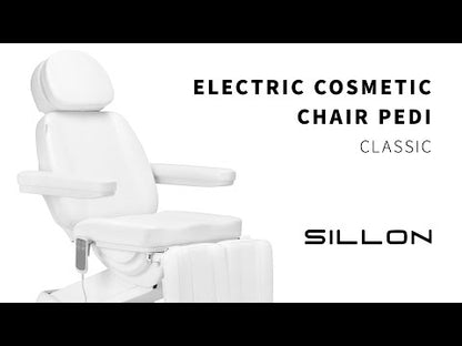 Scaun cosmetic electric SILLON CLASSIC 2 motoare pedi gri