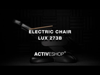 Scaun cosmetic electric SILLON Lux 273b 3 motoare alb