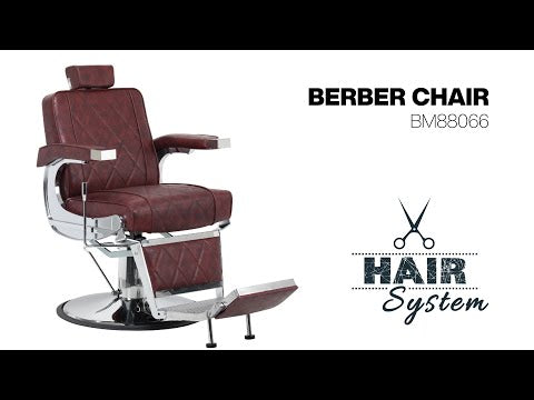 Scaun frizerie HAIR SYSTEM BM88066 negru