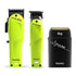 Set ROVRA Pulse – mașină de tuns verde, mașină de contur și mașină de ras Triple Blade